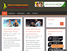 Tablet Screenshot of berita-prediksibola.com